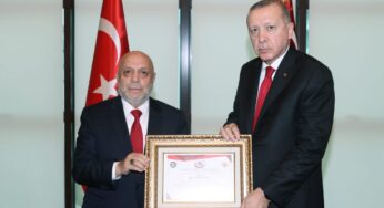 Mahmut Arslan Cumhurbaşkanı Erdoğan ile görüştü