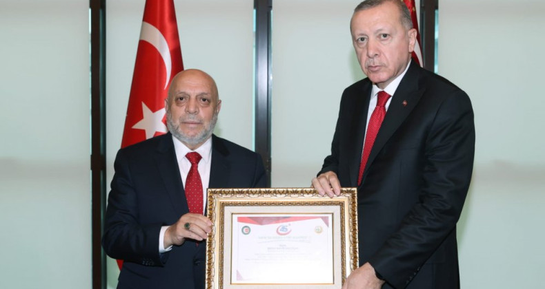 Mahmut Arslan Cumhurbaşkanı Erdoğan ile görüştü