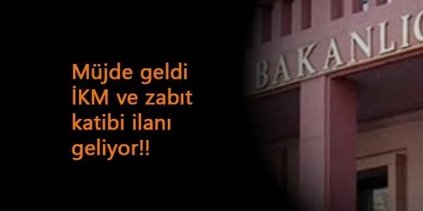 Adliyelere zabıt katibi ve İKM alınacak: İşte ilk detaylar