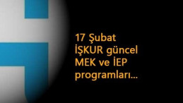 İŞKUR kursları sürüyor: 17 Şubat yeni il ve kurslar açıldı