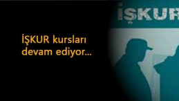 İŞKUR İEP ve MEK kursları devam ediyor: Katılana günlük ödeme