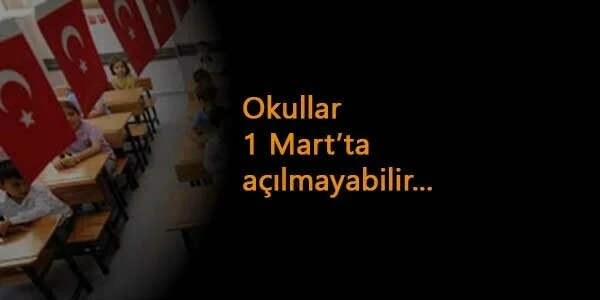 Okullar 1 Mart'ta açılacak mı? Yüz yüze eğitim ne zaman?