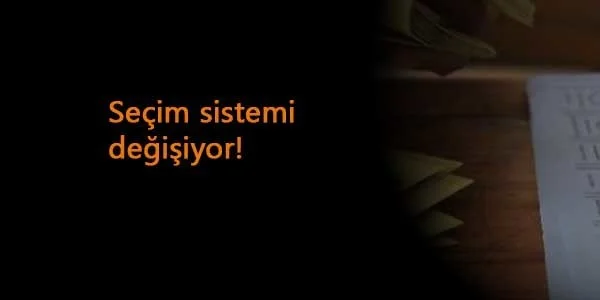 Seçim yasası değişiyor: Baraj düşüyor