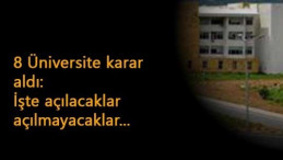 Hangi Üniversiteler yüz yüze açılacak? İşte güncel karar alan üniversiteler