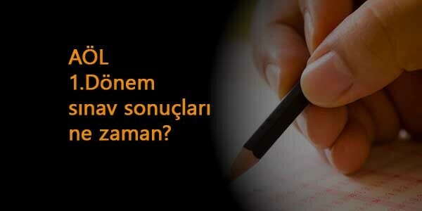 AÖL sınav sonuçları ne zaman açıklanacak? Online sınav sonuçları bekleniyor