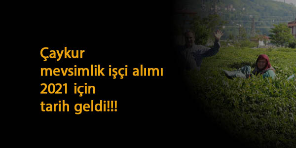 ÇAYKUR mevsimlik işçi alım tarihi geldi: İşte ilk detaylar