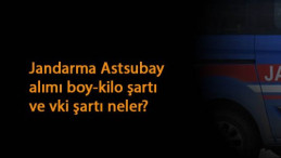 Jandarma Astsubay alımında boy-kilo ve vücut kitle endeksi şartları belli oldu