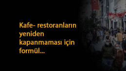 İstanbul'da kafe-restoranlara yasak gelmemesi için çözüm bulundu