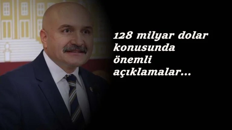 Erhan Usta'dan '128 milyar dolar' yorumu