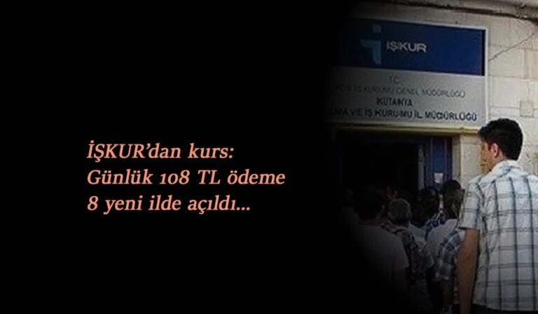 İşbaşı Eğitim Programları sürüyor: Yeni haftada 8 yeni il açıldı