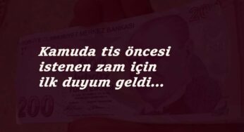 Kamu iş sözleşmesi öncesi işçilerin isteyeceği zam oranı belli oldu