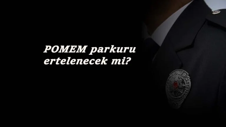 POMEM parkuru ertelenecek mi? Hazırlananlara kapanma şoku!