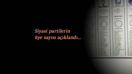 Siyasi partilerin üye sayısı açıklandı! Cumhur İttifakı'nda azalma