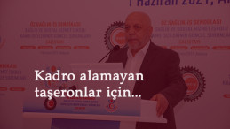 Mahmut Arslan'dan kadro alamayan taşeronlar için açıklama