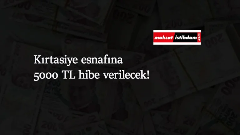Kırtasiye esnafı için destek paketi geldi: 5000 TL verilecek