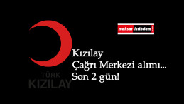 Kızılay Çağrı Merkezi personel alımı için son 2 gün: Kimler başvurabilir?