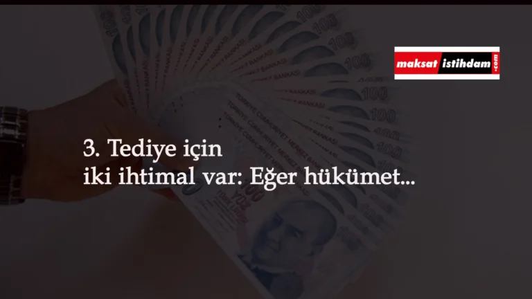 İlave Tediye Kurban Bayramı öncesi hangi tarihte yatacak? 2021 tediye ödemesi sürüyor