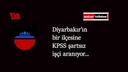 Diyarbakır'da bir belediyeye KPSS şartsız kamu işçisi alımı yapıyor