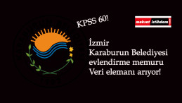 İzmir Karaburun Belediyesi KPSS 60 ile memur alımı yapacak