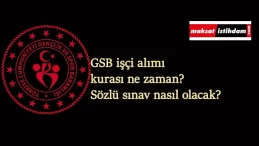 GSB 4 bin 346 işçi alımı kurası ne zaman? Kura sonuçları ne zaman belli olur?