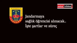 Jandarma sağlık öğrencisi alacak: Jandarma SBÜ alımı 2021 başvuru şartları nelerdir?