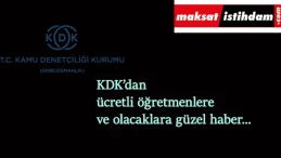 Ücretli öğretmen olanları ve olacakları sevindiren tavsiye karar