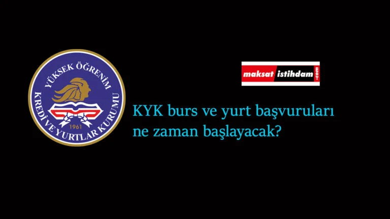 KYK yurt ve burs başvurusu 2021 yılında ne zaman başlayacak? Öğrenciler heyecanlı