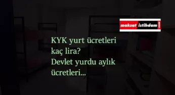 KYK yurt ücretleri 2021 yılında kaç lira oldu? Devlet yurdu aylık ücretleri belli oldu