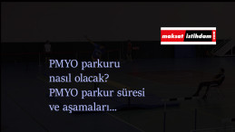 2021 PMYO parkuru nasıl olacak? PMYO parkur süresi ve puanları nasıl olacak?