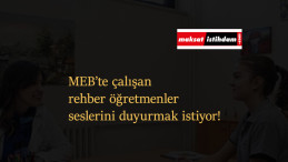 MEB özel eğitimdeki rehber personeller kadro bekliyor!