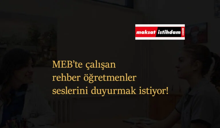 MEB özel eğitimdeki rehber öğretmenler kadro bekliyor!