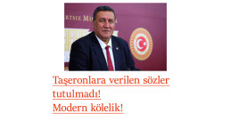 Açılan mecliste ilk konulardan oldu: Taşerona kadro vurgusu