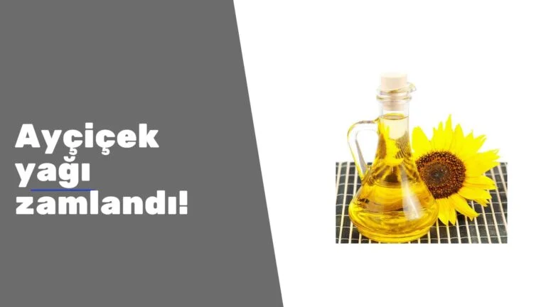 Ayçiçek yağı fiyatları ne kadar oldu? Bir zam daha geldi