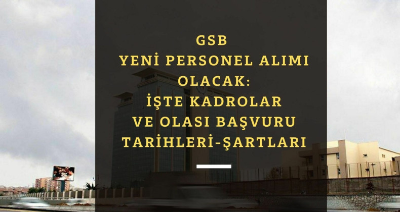 Gençlik ve Spor Bakanlığı yeni personel alımı yapacak: 2400'ten fazla kişi düşünülüyor