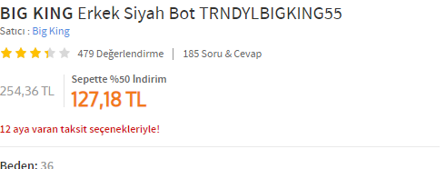 Trendyol Efsane indirim
