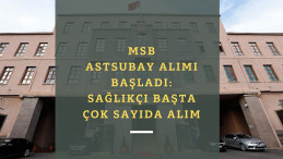 MSB astsubay alımı yapacak | Kimler astsubaylığa başvurabilir?