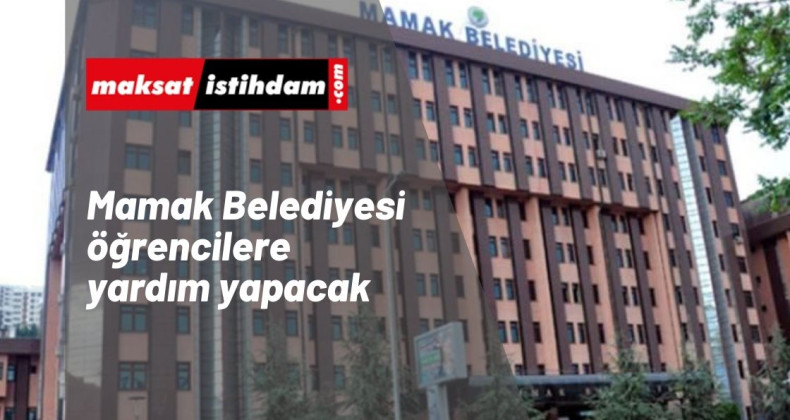 Mamak Belediyesi öğrenci internet ve doğalgaz yardım başvurusu açıyor