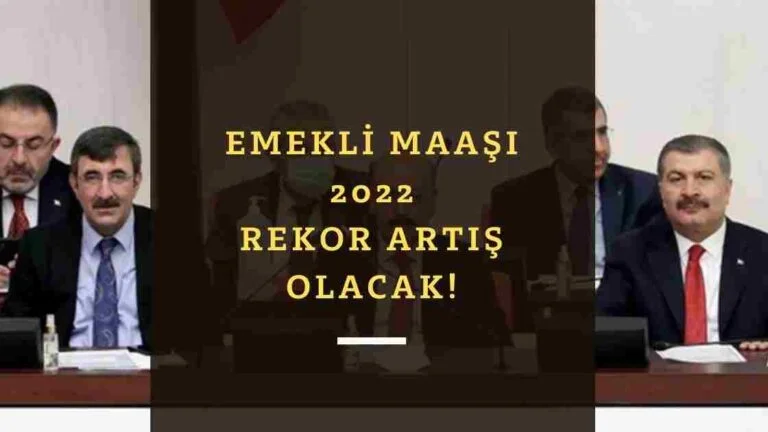 Emekli maaşı 2022