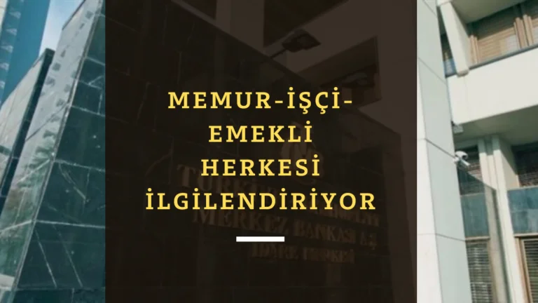 Memur-İşçi-Emekli herkesi ilgilendiriyor: Yıl sonu enflasyon tahmini geldi