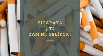 Sigaraya 5 TL zam gelecek mi? Sigara zammı ne zaman?