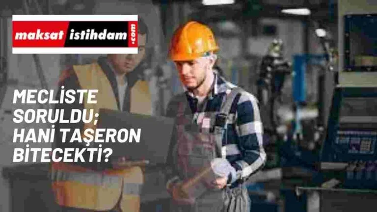 Enerji Bakanlığı taşeron işçi sorusu: Hani hepsi kadroya alınıyordu?