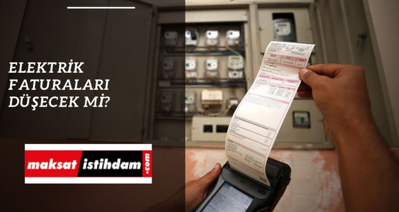 Elektrik faturaları düşecek mi? Kabine'de gündem faturalar
