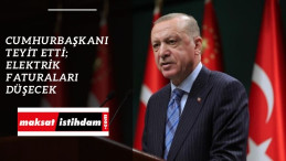 Cumhurbaşkanı Erdoğan'dan elektrik faturası açıklaması