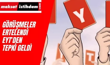 Görüşmeler ileri tarihe atıldı EYT mağdurları tepki gösterdi