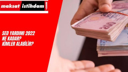 SED Yardımı 2022 ne kadar oldu? Kimlere verilir?