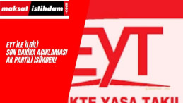 EYT İçin Plan Bu Yıl Açıklanacak! EYT'de Son Durum Ne?