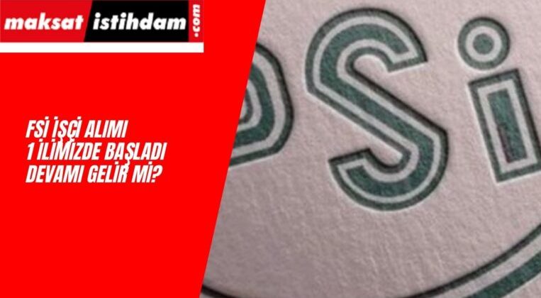 DSİ İşçi Alımı 1 İlimizde Başladı: Devamı Gelecek Mi?