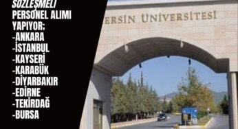 Üniversitelere Personel Alımı: 10 Üniversite Personel Arıyor