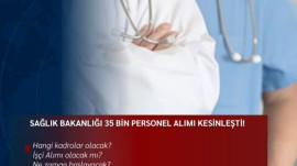 Cumhurbaşkanı Erdoğan Müjdeyi Verdi: Sağlık Personeli Alımı Olacak