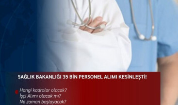 Cumhurbaşkanı Erdoğan Müjdeyi Verdi: Sağlık Personeli Alımı Olacak